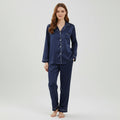 Premium Silk Pajama Suit - Blue